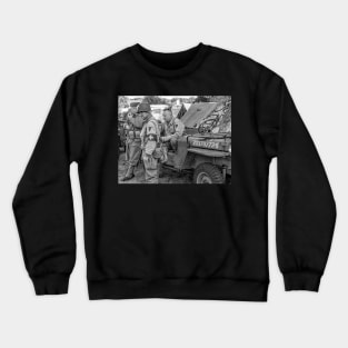 World War 2 re-enactment Crewneck Sweatshirt